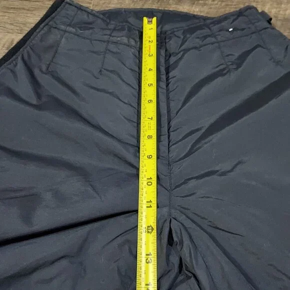 Obermeyer Ski Pants Size 10 Snow Board Black Water Proof Resistant - Picture 6 of 16